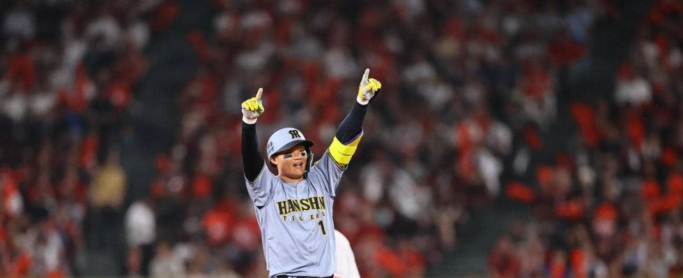 【阪神】「逆転されても取り返せる」森下翔太が15度目V打　侍ジャパン井端監督に強烈アピール