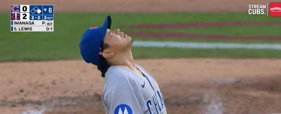 実況爆笑！ 今永昇太に“謎のハプニング”？ まさかの光景「やりすぎw」 体勢がスゴいことになる… ファン騒然「先生最高」「いちいち面白い」