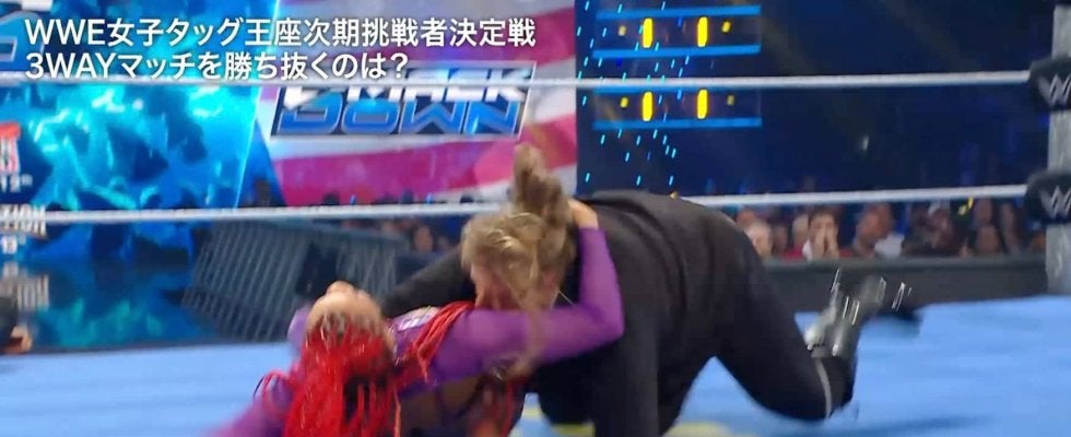 「内臓潰れる」120キロ超“可愛い怪獣”女子レスラーが衝撃技…戦慄の“全体重乗せ”猛烈プレスに悶絶「すごい音した」