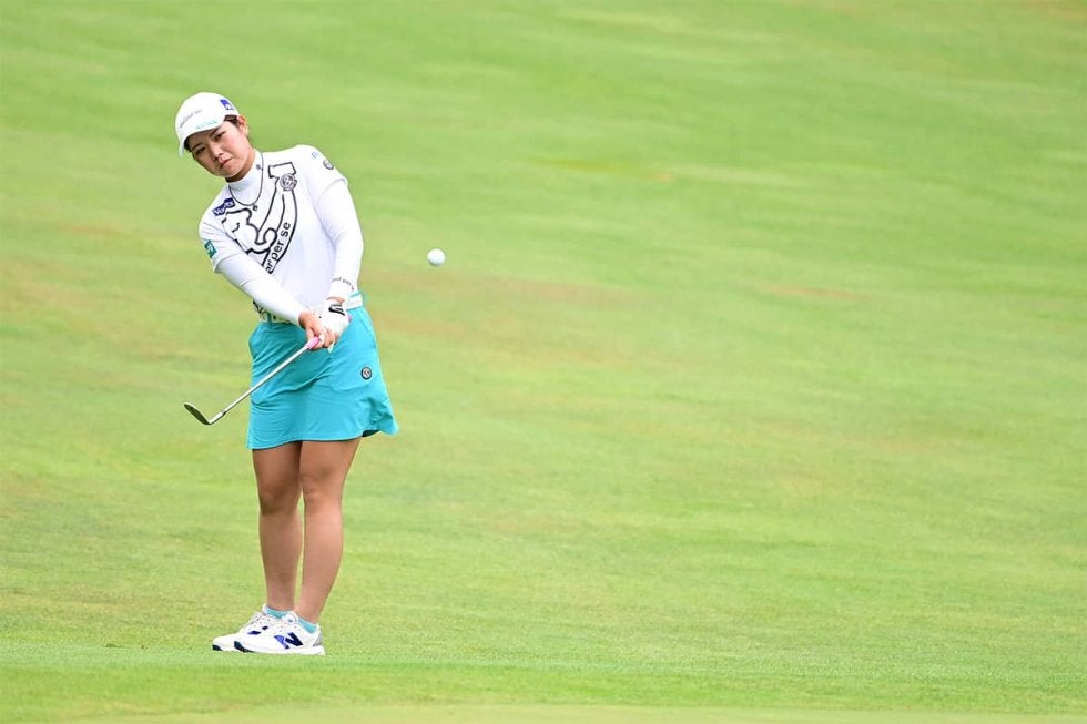 櫻井心那はハウスキャディ起用 忙しい18ホールにも手応え