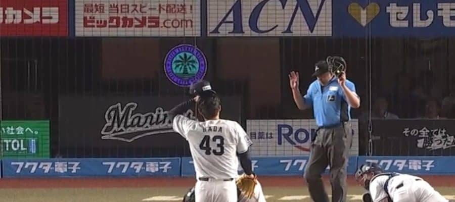 西武・羽田が危険球退場　ロッテ安田に頭部死球…大荒れ連続死球にマリン騒然