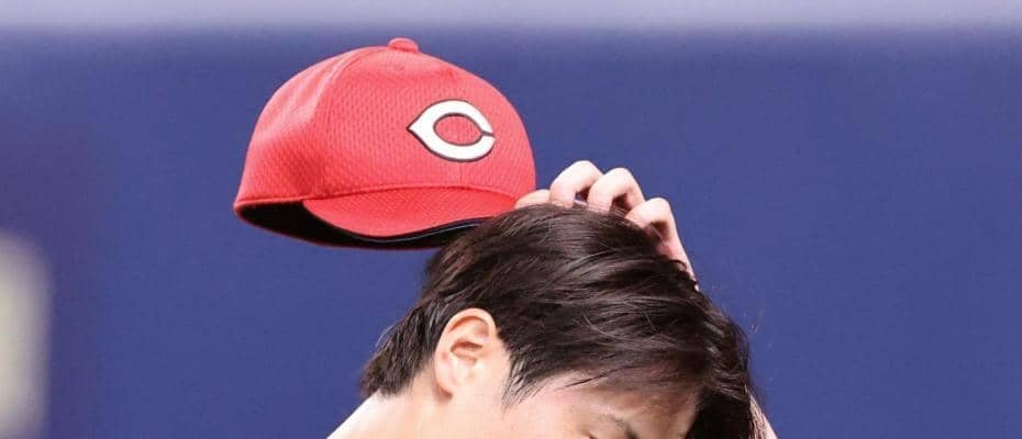 広島　森下が１２球団ワースト９敗目　岡林への申告敬遠が裏目に出て代打・板山に決勝打浴びる