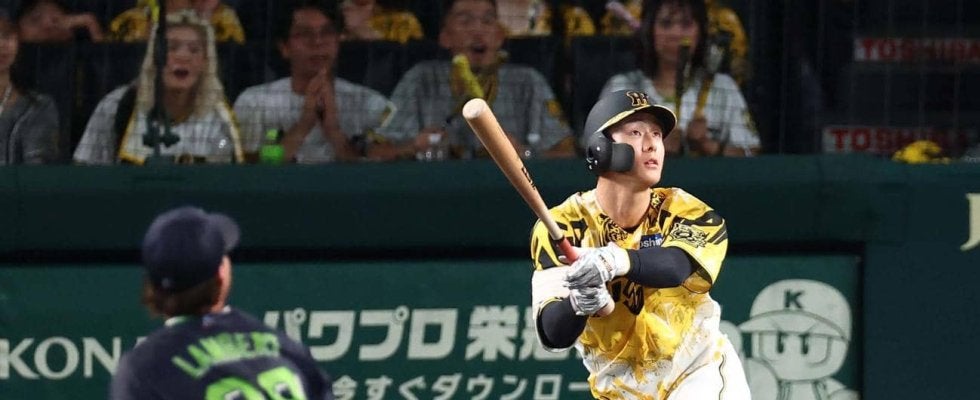 【阪神】小幡竜平スタメン定着へ、４試合ぶり先発起用に応える２安打１打点「食らいついた結果」