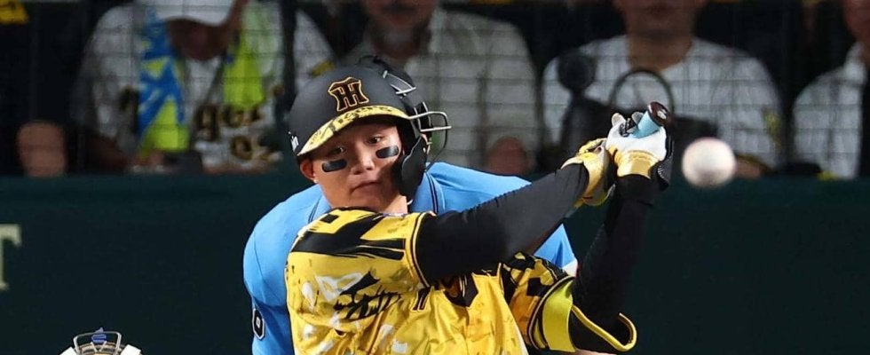 【阪神】森下翔太６戦連続安打　ヤクルト・ランバートから中前打「つなぐことは大事」