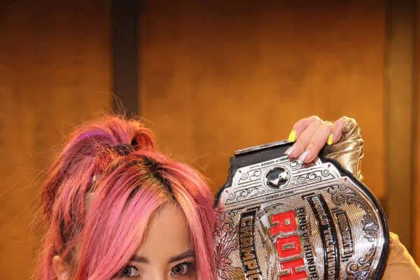 【ROH】白川未奈が足４の字で山下実優に勝利しROH暫定TV王者に「米国での初タイトル！」
