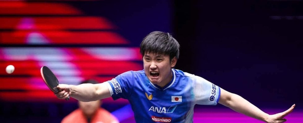 張本智和、エースがフルゲームで世界1位の中国勢撃破　林詩棟との激闘制し初の決勝進出＆優勝にも王手【卓球・USスマッシュ】