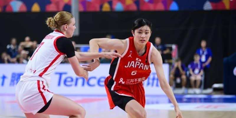 U19女子日本代表がW杯白星発進…後藤音羽14得点、開催国チェコを破る
