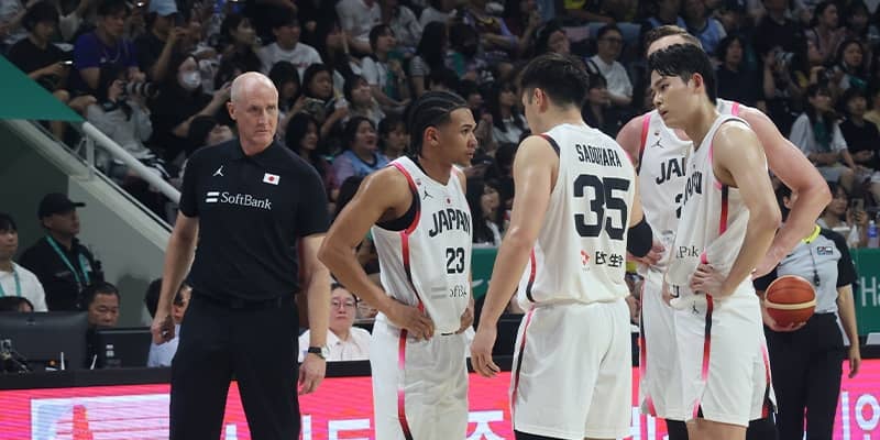 日韓戦2連敗の日本代表ホーバスHC「理想的な形」と韓国称賛…不在の河村、富樫、比江島らに言及