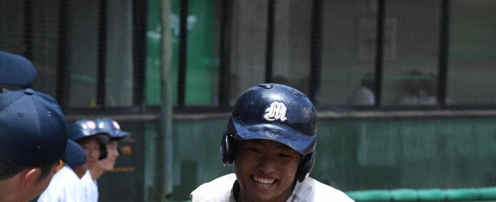 【高校野球】巻の「忍者」玉橋竜之介「待ってました」代走一塁から鮮やか“忍び”足でイッキ生還／新潟
