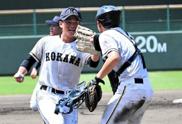 練習試合で大敗の悔しさ、振り払う完封　粉河の岩本投手「人生で初」