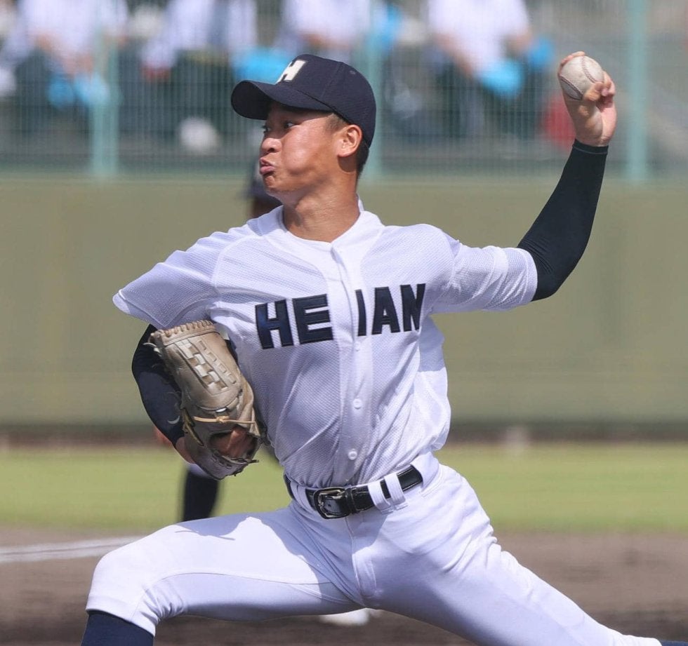 龍谷大平安高校野球部　ベースボールシャツ 龍谷大学付属平安高校 ベースボールシャツ - メルカリ
