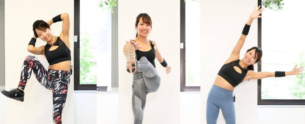 毎日できる立ち腹筋6種目×2サイクル｜程よい負荷でウエストすっきり