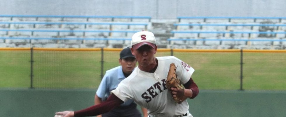 【高校野球】瀬田工のプロ注目・岡本一徹が変幻投法を披露も１点に泣く／滋賀
