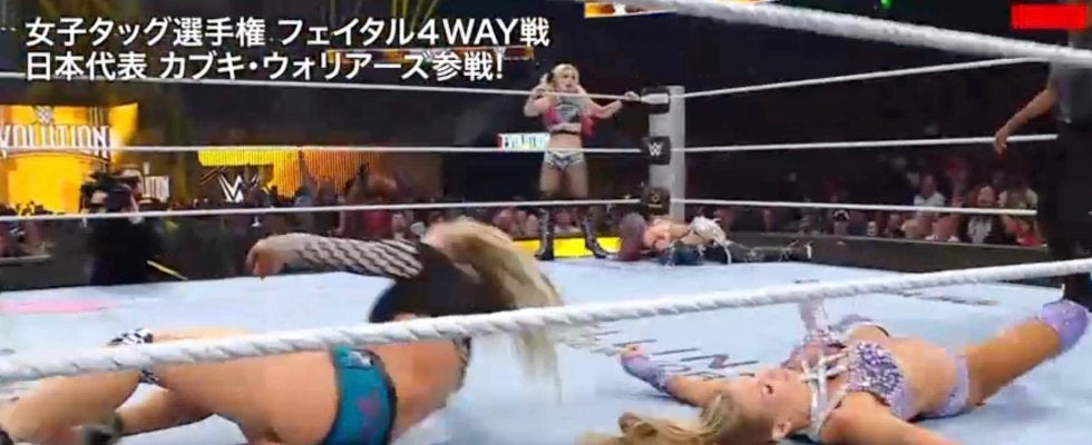 今の技は何？ “元体操”金髪美女レスラーが驚愕の「空中一回転落下」アクロバティックすぎるフィニッシュにファン仰天