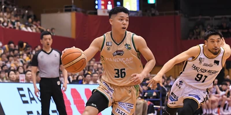 B3山口がB1越谷退団の榎田拓真を獲得「昨季の成績を上回れるよう頑張りたい」