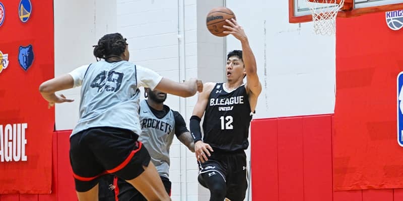 “日本国内では得られない”Bリーグ選抜米遠征の刺激…今村佳太「すごく意識を変えてもらえた」
