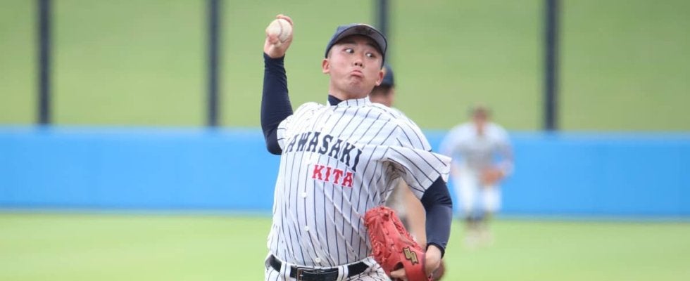 センバツ王者相手に力投！川崎北のエース右腕が5回まで2失点「気持ちで投げられた」【神奈川】