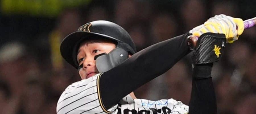 阪神・森下翔太が16号同点弾「ほんまにやりよる」　キャリアハイに並ぶ…甲子園総立ち
