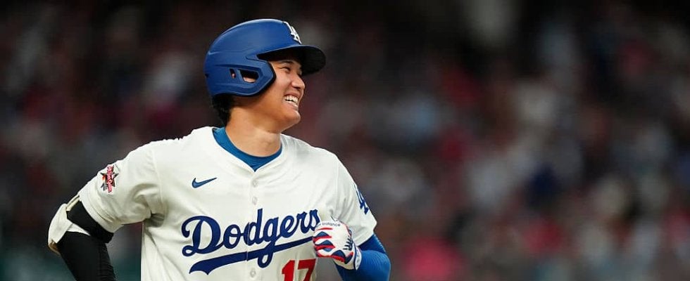 大谷翔平が「ホームランを逃した自分にムッとした」 MLB公式が投稿した“お茶目な悔しがり方”にX沸騰「その笑顔、ハリウッド超え」
