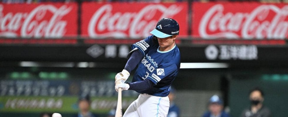 【日本ハム】石井一成がサイクル安打に王手　先制適時二塁打、適時三塁打、右前打、残すは本塁打