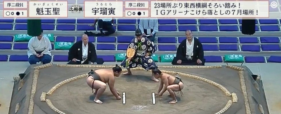 大相撲で“速攻”のイリュージョン…36歳最小兵“電光石火”の瞬殺に「なんだ！？」驚きの声