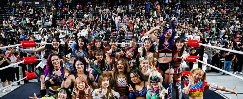【東京女子】ダラス大会最多2540人！伊藤麻希「物販売り上げクソ良かった！スーパースター」