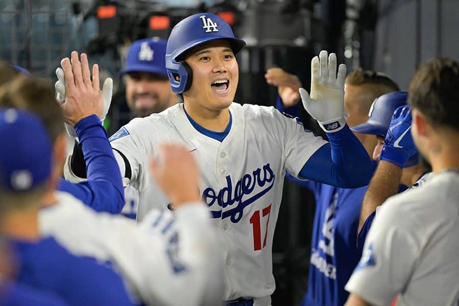 大谷翔平、5年連続「ベストMLB」受賞 ボンズ超え単独最多…米