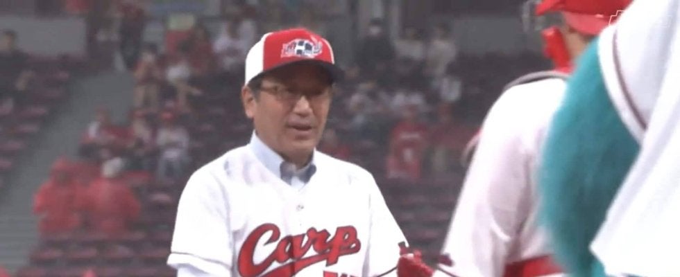 「完璧じゃん」広島市長の“ノーバン投球”にファン反応　雨足強い最悪のコンディションで見せた奇跡の一球