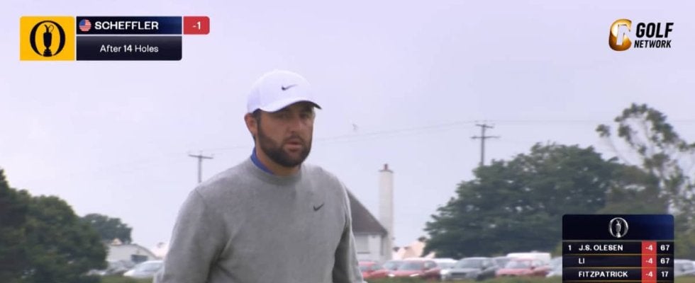 【動画】世界ランク1位のスコッティ・シェフラーは後半16番、17番で連続バーディなど6位発進