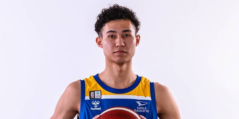 Gリーグドラフト指名の長谷川比源はB1滋賀に残留決定…クラブ声明「NBA挑戦の夢を後押ししてまいります」