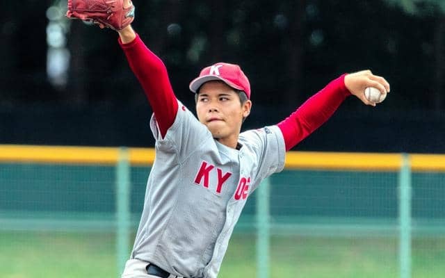 背番号1で挑んだ京都共栄・小林投手「まぐれと思われたくなかった」