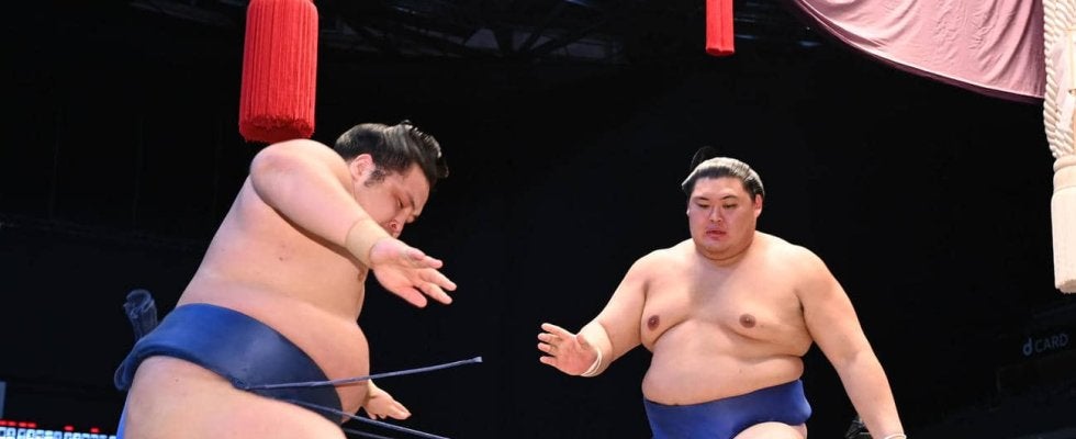 阿武剋が日体大同期の横綱大の里に完敗「完全に力負け、立ち合いうまく当たったと思ったけど」