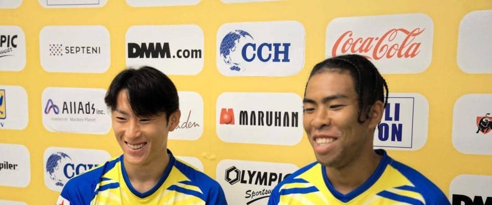 ベルギー１部・シントトロイデン新加入の畑大雅＆松沢海斗　海外リーグ初挑戦へ意気込み　畑「全試合に出る」