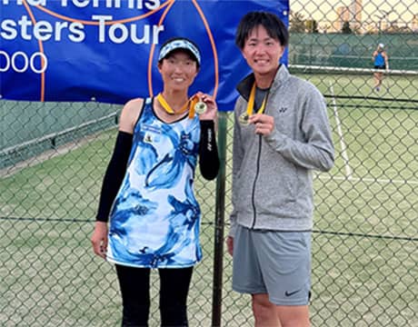 景山裕己/山口司紗組 35歳以上混合複V 