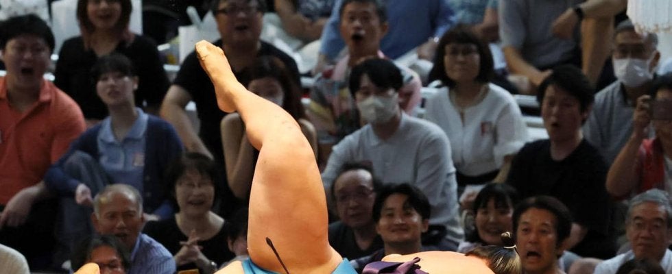 新入幕草野１敗守りＶ争いトップに並ぶ　「うまい相撲。新入幕じゃない」と元横綱若乃花の花田氏