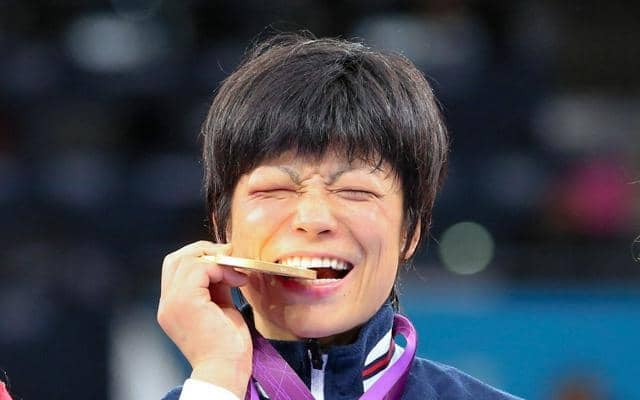 ロンドン五輪金メダルの小原日登美さん死去、44歳　レスリング女子