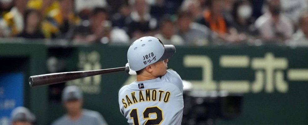【阪神】坂本誠志郎、ダメ押し2号「追加点取れてよかった」シーズン複数本塁打は6年ぶり
