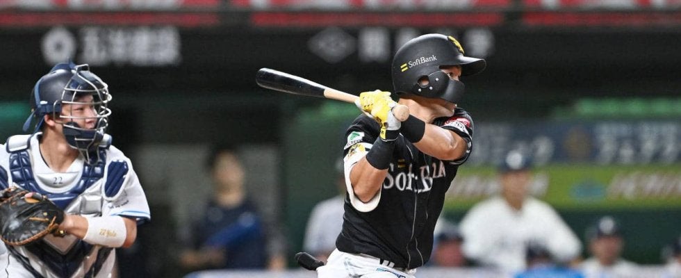 【ソフトバンク】中村晃、４回貴重な２点目「大きい追加点」13日の楽天戦以来の打点に納得顔