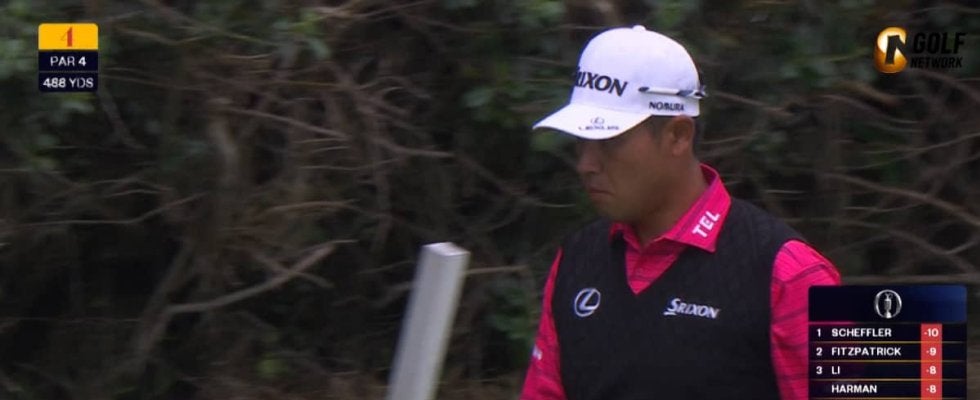 【動画】松山英樹は3つ伸ばして34位に浮上　4番パー4ではセカンドを約30cmにつけてバーディ