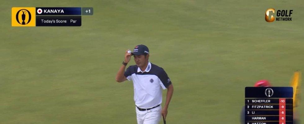 【動画】金谷拓実は44位　8番では約13mのバーディパットを決めるなど「69」を記録