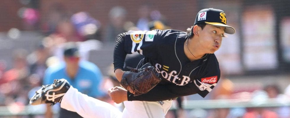 【ソフトバンク】前田悠伍が登録抹消　13日の楽天戦でプロ初勝利