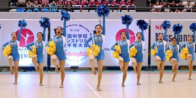 東海大静岡翔洋が団体総合優勝　全国中学校ダンスドリル選手権大会