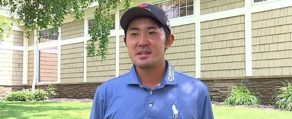 金谷拓実、ボギーなしの「64」で5位浮上　フェアウェイを捉え続け「バーディチャンスが作れた」