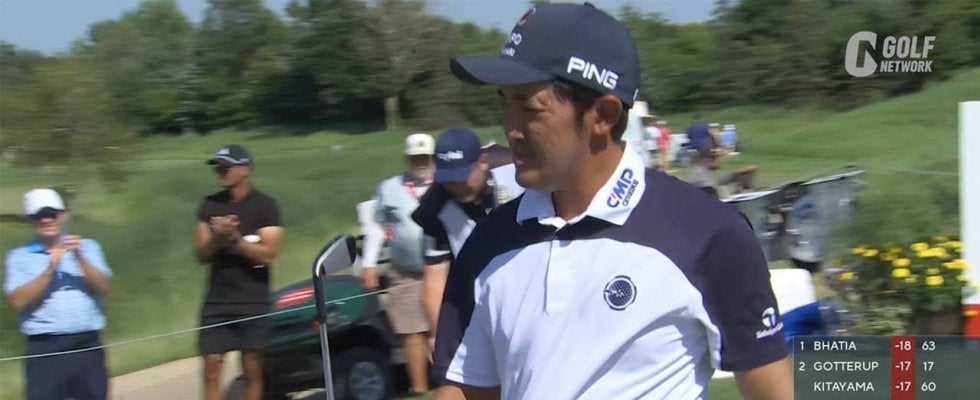 【動画】PGAツアー初優勝へ金谷拓実が17番であわやエースのスーパーショットで大歓声！オルセンが8番でホールインワン達成【3Mオープン3日目】