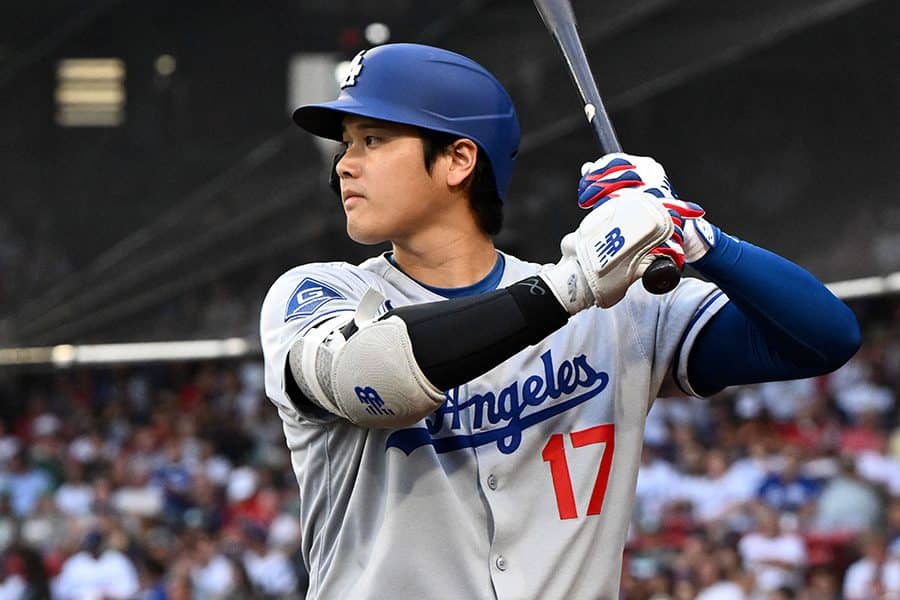 大谷翔平の打席でLA中継“混乱” 目を疑う「.354-.808-1.221