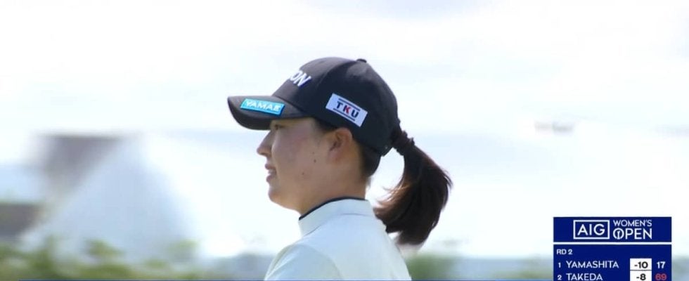 【動画】竹田麗央は3打差2位で決勝へ　9番パー5ではベタピンにつけイーグル奪取