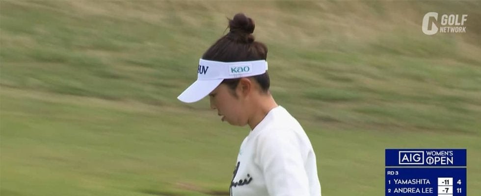 【動画】山下美夢有が海外メジャー初制覇に王手！　24歳誕生日に2つ落とすもトップを死守