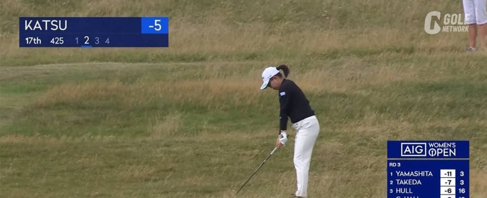 【動画】勝みなみが35位から4位にジャンプアップ　1イーグル、7バーディなど「65」の猛チャージ