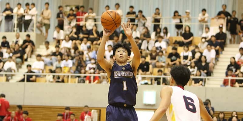 北陸学院・小野蓮太…主将として、シューターとして更なる高みへ