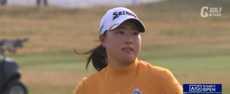 【動画】竹田麗央は4位　スピンで戻すナイスバンカーショットもあり「71」を記録